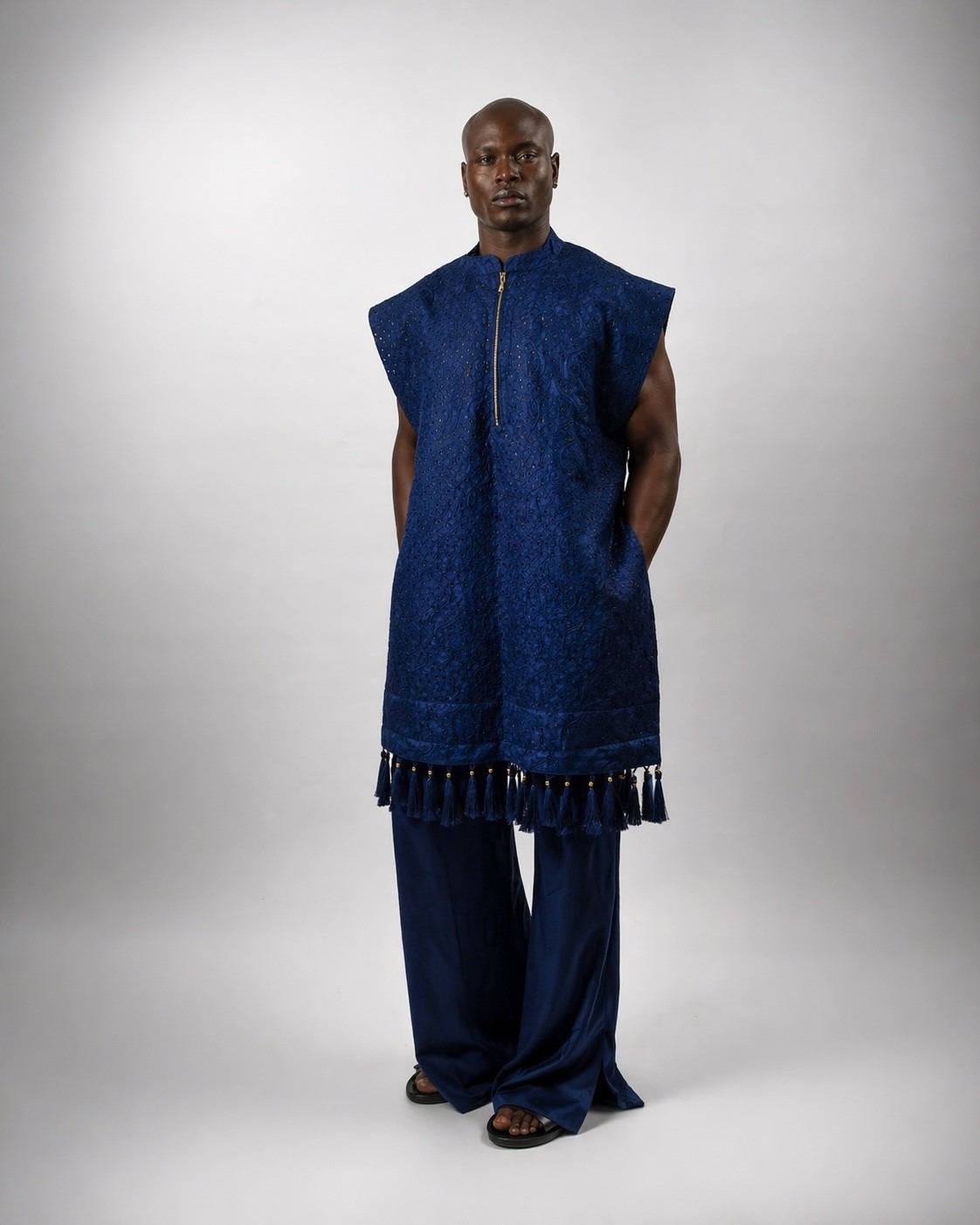 BLUE NIGHT TASSEL PIECE - Image 5