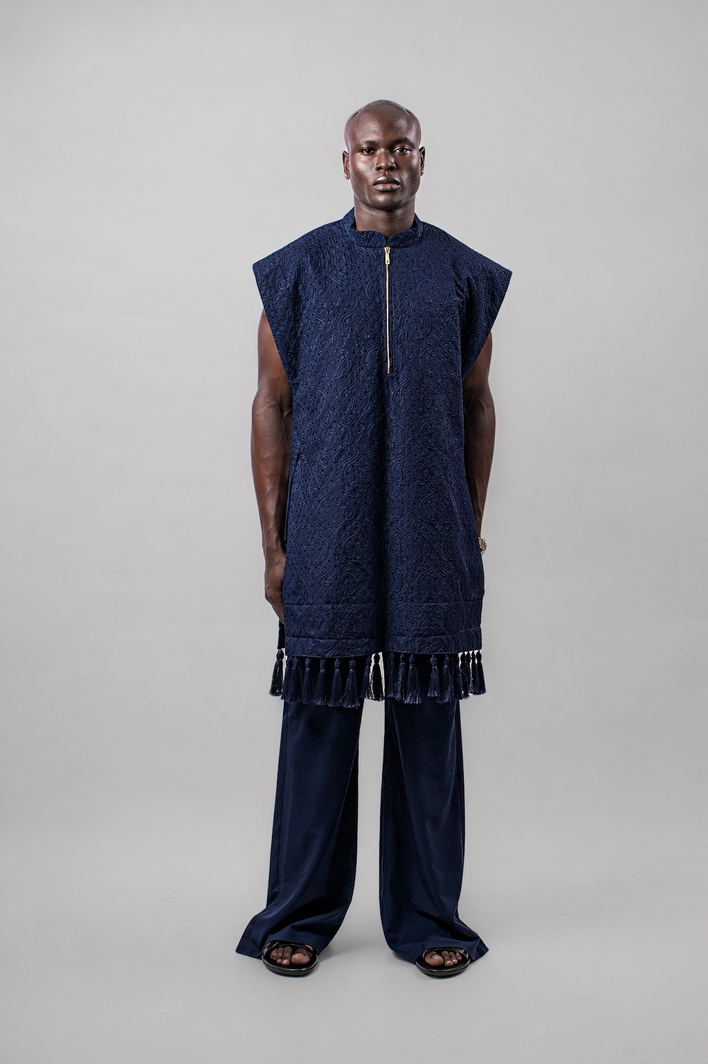 BLUE NIGHT TASSEL PIECE - Image 3
